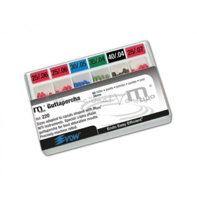 GUTAPERCHA MTWO CONICIDAD .04 Nº45 60u.