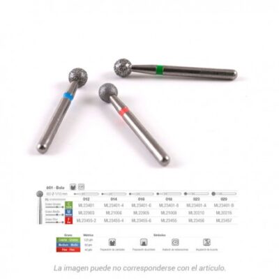 801C-029 FRESA FG DIAMANTE FIG 001 GRUESO 5 U.
