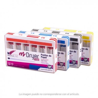 m-Dryer Flex PUNTAS PAPEL M-Conic Flex F1-F3 100u.
