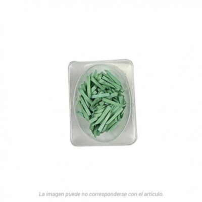 CUÑAS MADERA VERDES 100u.