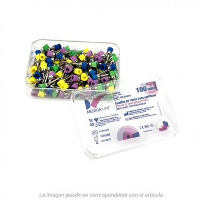 CEPILLOS PROFILAXIS NYLON COLOR 100u.