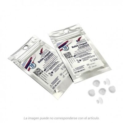BOTON LINGUAL CERAMICO 10u.