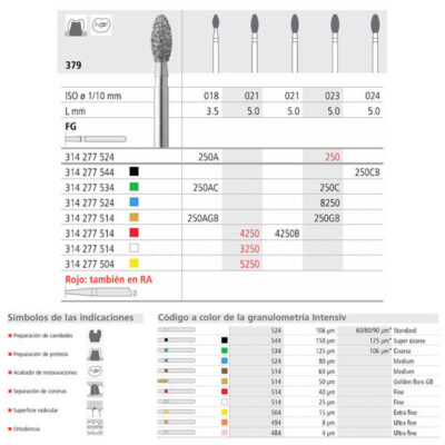 FG 4250/6 379SLIM-022 FG DIAM. FINO 6U.
