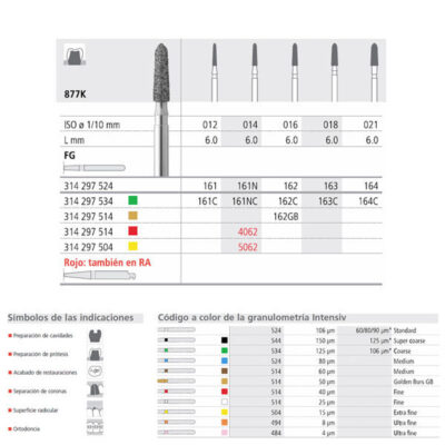 FG 163/6 877K-018 FG DIAM. MEDIO 6U.