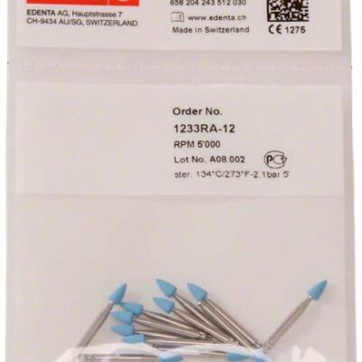 1233RA-12 PULIDORES PROPHILAXE EDENTA 12u.