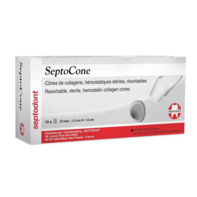 Septocone Colágeno Conos Hemostáticos Reabsorbibles 10 uds Septodont