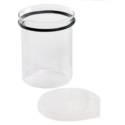 Vaso Cristal con Tapa para Ultrasonidos Biosonic 600ml Whaledent
