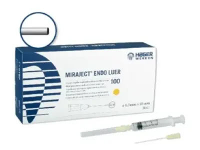 AGUJAS MIRAJECT ENDOTEC LUER 27g CANULA 40x25 25u.