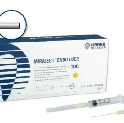AGUJAS MIRAJECT ENDOTEC LUER 27g CANULA 40x25 25u.