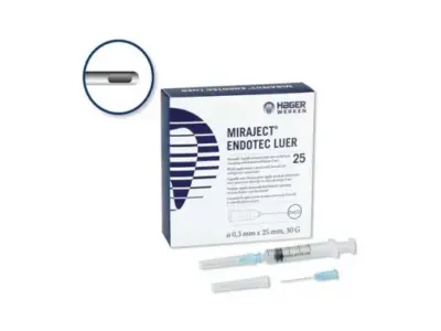 AGUJAS MIRAJECT ENDOTEC 23g LUER 0.6x25 25u
