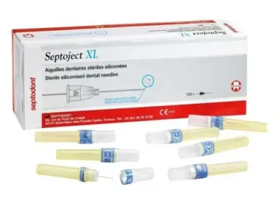 AGUJAS SEPTOJECT XL 27G 21 0,4x21mm 100u. (10974E)