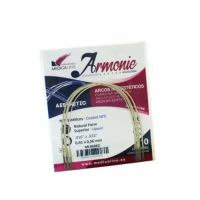 Armonie Aesthetic Arco NiTi Estético Redondo Natural Form 10u Medicaline
