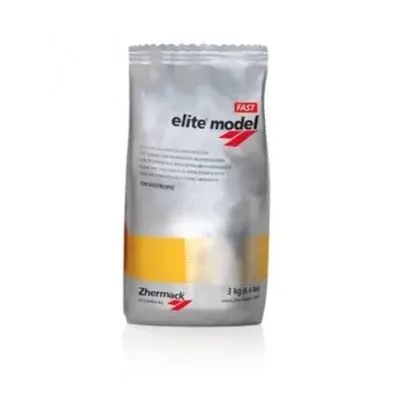ELITE MODEL FAST clase III 3Kg YESO AZUL CIELO