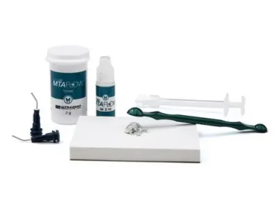Endo-EZE MTA Flow Cemento Reparador Endodóntico Reposición Polvo + Gel Ultradent