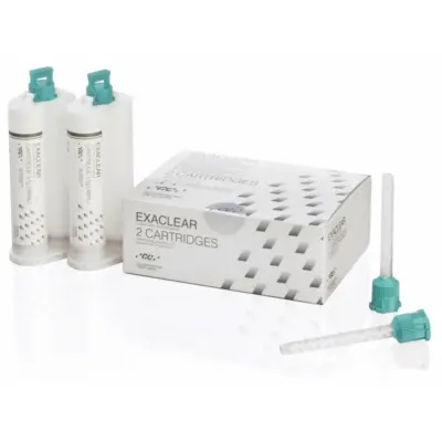 Exaclear Silicona VPS de Adición 2 Cartuchos 48ml. GC