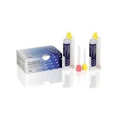 Fit Checker Advanced Material de Impresión 2 Cartuchos 62g. GC - AZUL