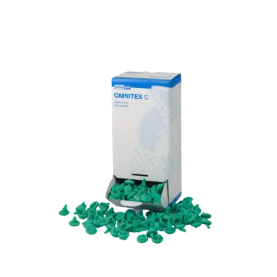 FUNDA CONICA OMNITEX C LATEX FREE VERDE NITRI 500u