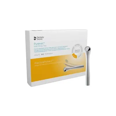 PUREVAC HVE CANULA/ESPEJO 6und. RODIO