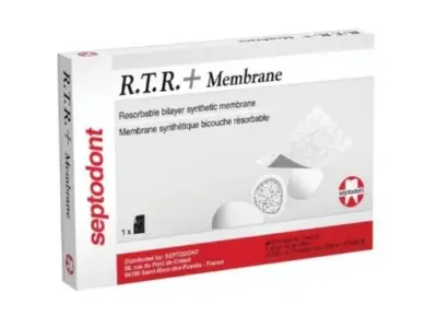 R.T.R.+ Membrane 15x25mm Membrana Sintética y Reabsorbible 1 unidad Septodont