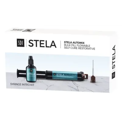 Stela Automix Composite Autopolimerizable Intro Kit Jeringa 8g + Primer SDI