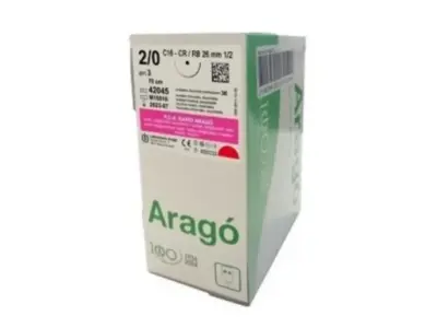 SUTURA PGA RAPID ATB-15 5/0 36und