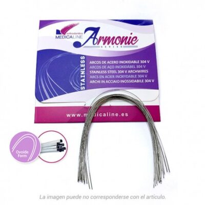Arco ACERO RECTANGULAR - OVOIDE  10u. Medicaline