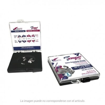 Tempo Tubos Cementado Directo MBT .022 Sencillo, No Convertible Caja Reposición 10 uds Medicaline