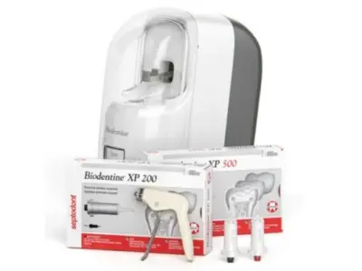 Biodentine XP Starter Pack Sustituto Dentina Bioactivo, 20 Cartuchos + Pistola + Vibradora Septodont