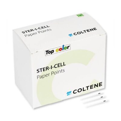Hygenic Ster-i-Cell Puntas de Papel Top Color ISO nº 40 L 25 mm Caja 180 uds Roeko