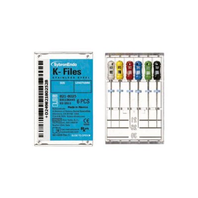 Limas K Files 30mm. 6 Uds Kerr Hawe