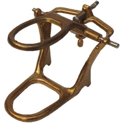 Caballete de calibración odontológica personalizado para precisión en tratamientos dentales.