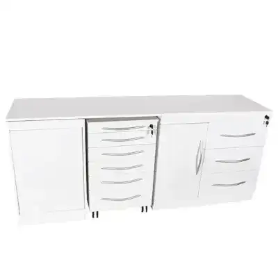 Conjunto Mobiliario Cuádruple con Push-on sin Lavabo BADER