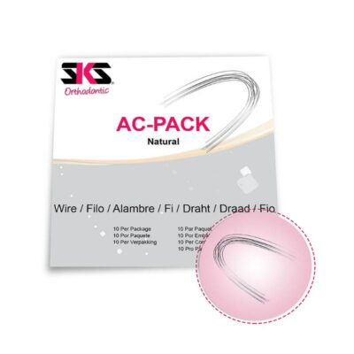 Arco Acero Rectangular Forma Natural 10 uds. SKS Dental