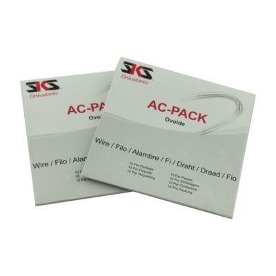 Arco Acero Rectangular Oval Form 10u SKS Dental