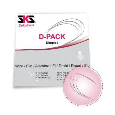 Arco NiTi Dimpled Termoactivo Redondo 1 ud. SKS Dental