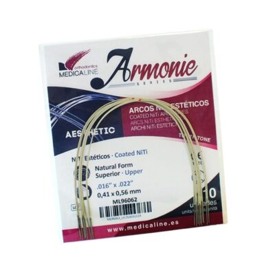 Armonie Aesthetic arco NiTi Estético Rectangular Natural Form 10u Medicaline