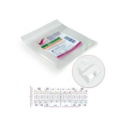Bracket ML Cerámico MBT .022 Reposición 5u Medicaline
