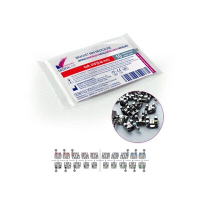 Jazz Mini Bracket ML Metal Mini Roth .022 Reposición 10u Medicaline