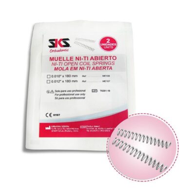 Muelle NiTi Apertura de Espacios Ortodoncia Bolsa 2 uds. SKS Dental