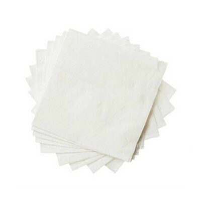Servilletas 2 Capas 30x30cm Blanco Caja 100 unidades