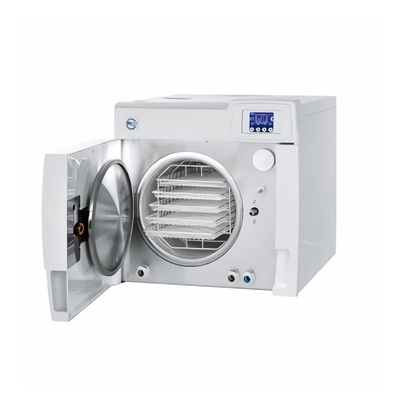 Tecnología avanzada en esterilización odontológica con autoclave de alta precisión para clínicas dentales.