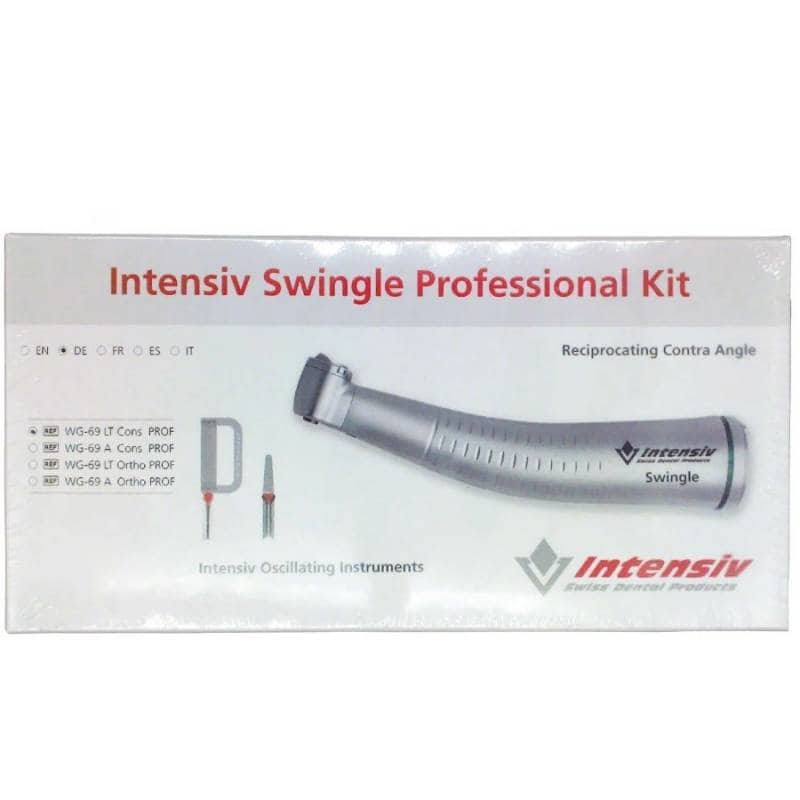 01 - Kit de movimiento oscilante intensivo profesional para odontología, con instrumentos recíprocos y accesorios personalizados.