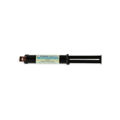 Dual Cure Ionómero de Vidrio Cemento Kit 1 Jeringa 10 gr. Prime Dental