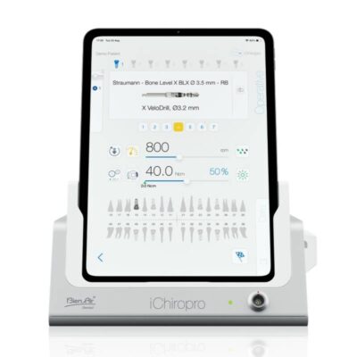 Equipo de Implantología y Cirugía Oral Bien Air Ichiropro Fisiodispensador + Micromotor Mx-i LED + Ipad