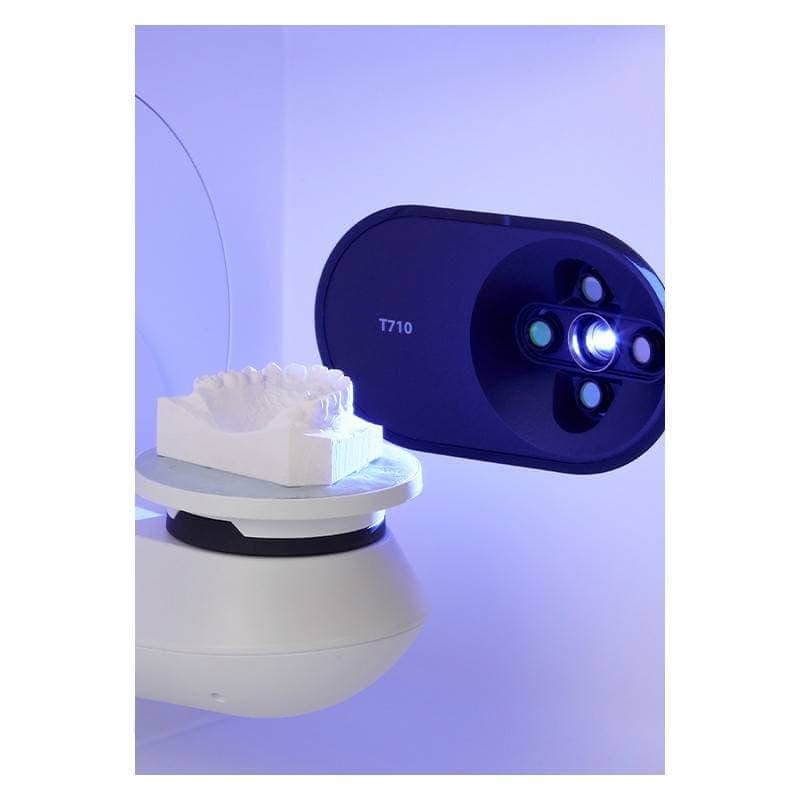 Modelado digital de odontología, escáner intraoral T710 para prótesis y ortodoncia, tecnología de impresión 3D en odontología avanzada, productos odontológicos personalizados de alta precisión.