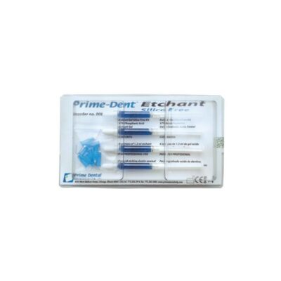 Etchant Ácido Grabador Kit 4 jeringas 1,2ml Prime Dental