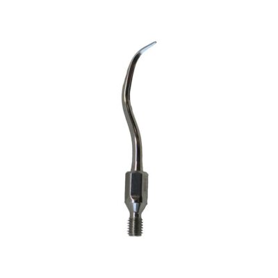 Instrumento odontológico personalizado para procedimientos dentales y ortodóncicos.