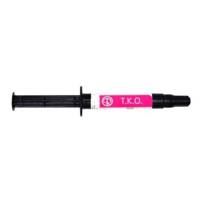 T.K.O. dispensador de cemento para prótesis dentales, producto odontológico personalizado para una correcta aplicación y precisión en tratamientos dentales.