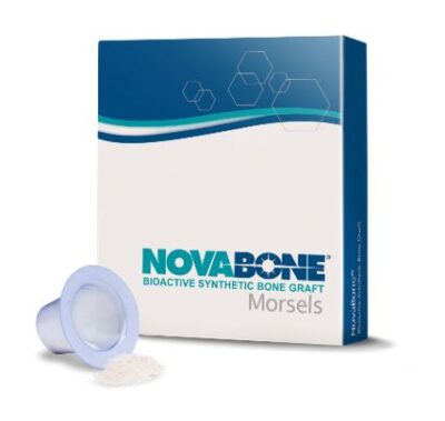 Injerto Óseo Aloplástico Macroporoso Particulado 0,5 g 2 copas NovaBone Dental