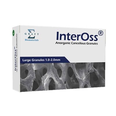 Xenoinjerto Bovino Particulado InterOss, Gránulo Grande 2,00cc 0,50g 1 ampolla SigmaGraft